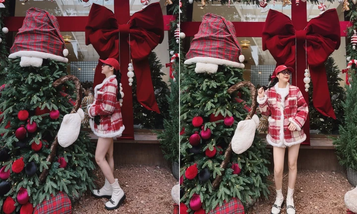 Không khí Noel phủ kín các quán cà phê thu hút giới trẻ check-in 