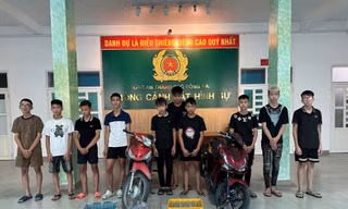 Triệu tập nhóm 'quái xế' mang hung khí, khiêu khích cảnh sát tuần tra ở Đồng Nai 