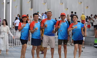 Hơn 4.000 runner tham dự giải chạy tại biển Vũng Tàu
