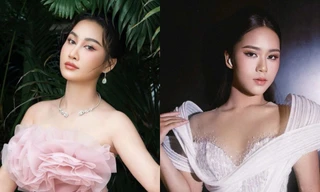 Hai 'nàng Hậu' Việt 'đọ sắc' trên thảm đỏ, tiết lộ kỷ niệm tuổi thơ khó quên khiến netizen ngỡ ngàng