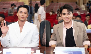 Á vương Vũ Linh và đạo diễn Hải Triều ngồi 'ghế nóng' chấm thi nhan sắc, mong các sinh viên lan tỏa tinh thần yêu nước