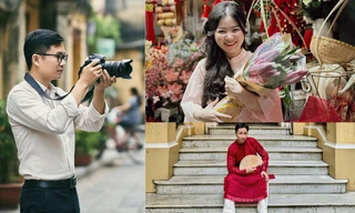 Giới trẻ TP. HCM rủ nhau chụp ảnh Tết sớm, diện áo dài lan tỏa nét đẹp truyền thống Việt