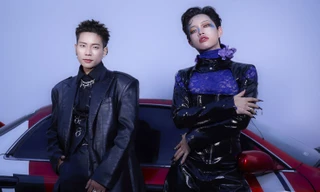 'Lột xác' đầy bất ngờ như 'anh trai say hi' Quân A.P hóa 'boy phố' bên cạnh rapper Pháp Kiều
