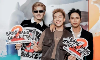 Các 'Anh trai vượt ngàn chông gai' hội ngộ, hết lời khen Tăng Phúc với màn lồng tiếng ở 'bom tấn' hoạt hình Hollywood