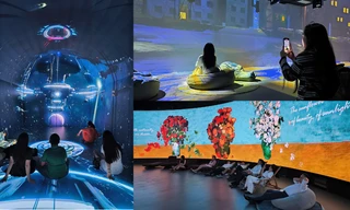 Giới trẻ TP. HCM háo hức 'check-in' trải nghiệm nghệ thuật tương tác, hướng đến tinh thần tích cực chào năm mới 2026