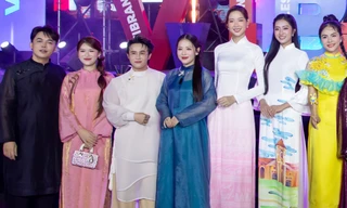 Hoa hậu Việt Nam Hà Trúc Linh cùng đạo diễn Trần Thành Trung, Thúy Ngân, Vân Trang đảm nhận vai trò đặc biệt này