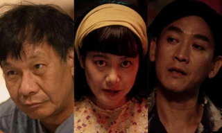 Nghệ sĩ Hồng Ánh bất ngờ khi tái hợp hai 'ông chồng màn ảnh' NSƯT Đức Khuê và Hứa Vĩ Văn