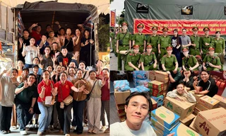 Các nghệ sĩ Việt đồng lòng chung tay hướng về đồng bào miền Trung