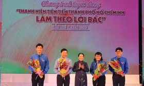 Thành Đoàn TP. HCM tuyên dương “Thanh niên tiên tiên làm theo lời Bác” lần V, năm 2020