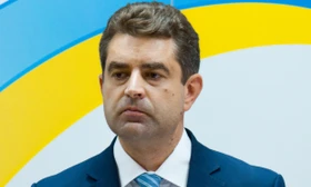 Giám đốc Vụ chính sách thông tin Bộ Ngoại giao Ukraine Yevhen Perebiynis 