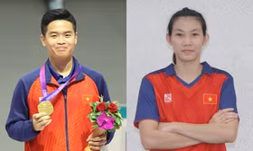 2 VĐV trong Top 20 đề cử Gương mặt trẻ Việt Nam tiêu biểu 2023 lĩnh vực Thể thao