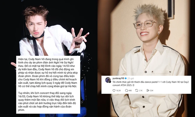 ATSH concert D-2: Cody Nam Võ vắng mặt, Nhâm Phương Nam có động thái chú ý