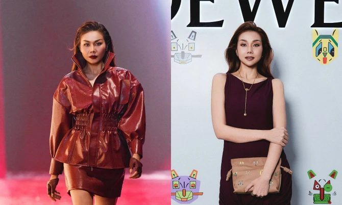 Thanh Hằng biến hóa phong cách trong 2 chương trình sát lịch