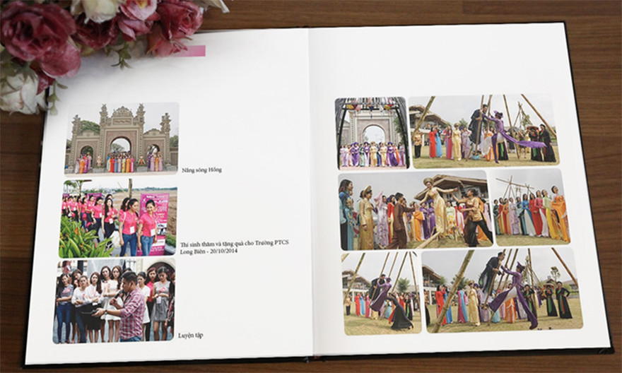 Cùng thí sinh lưu giữ kỷ niệm Hoa hậu Việt Nam 2014