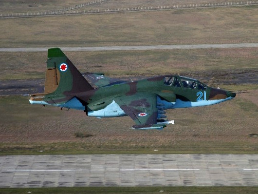 Máy bay chiến đấu Su-25.