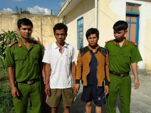 Hai nghi can đang bị công an tạm giữ để phục vụ điều tra.