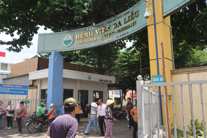 Bệnh viện Da liễu TPHCM- nơi xảy ra vụ việc
