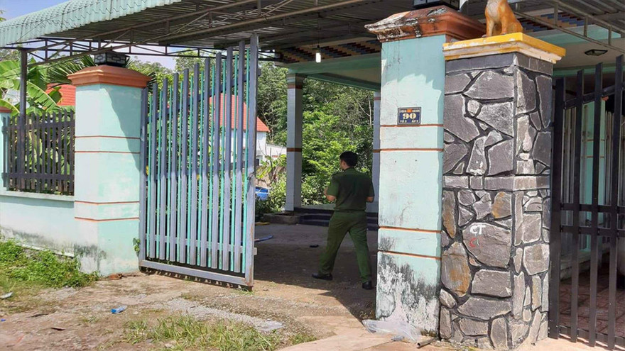 Ngôi nhà phát hiện thi thể