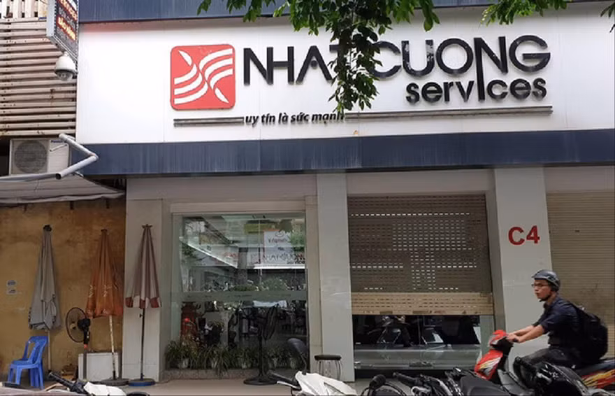 Một cơ sở của hệ thống Nhật Cường Mobile đóng cửa