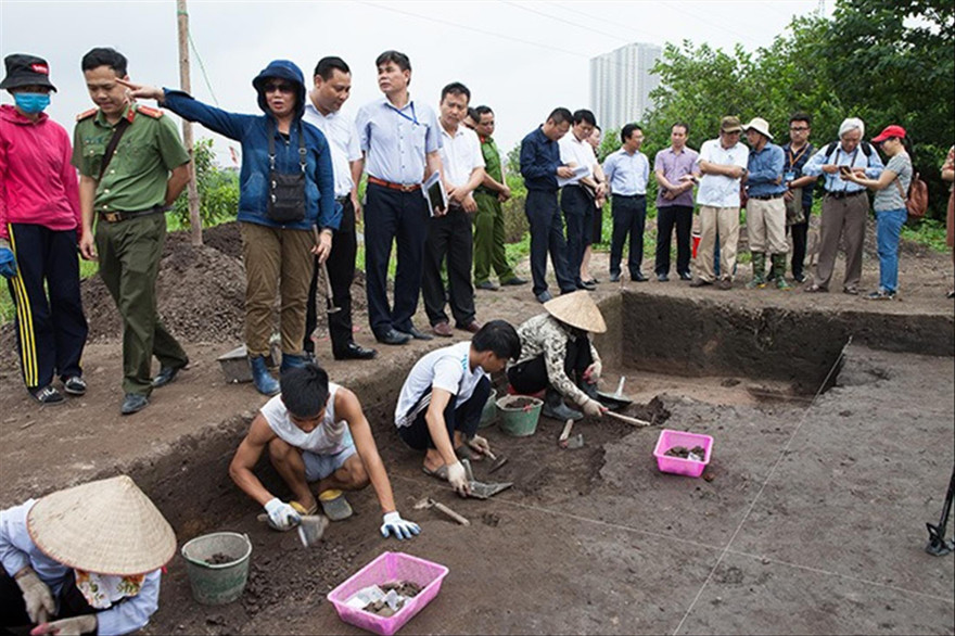 Những phát hiện giá trị ở di chỉ Vườn chuốiẢnh: FB Di chỉ vườn chuối 