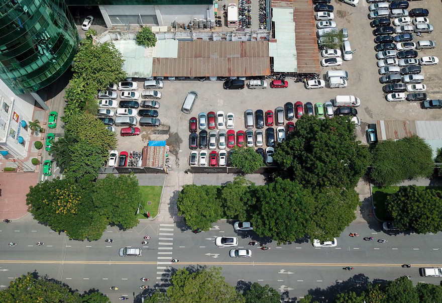 Khu đất 8-12 Lê Duẩn khiến ông Nguyễn Thành Tài vướng lao lý. Ảnh: Nguyễn Triều