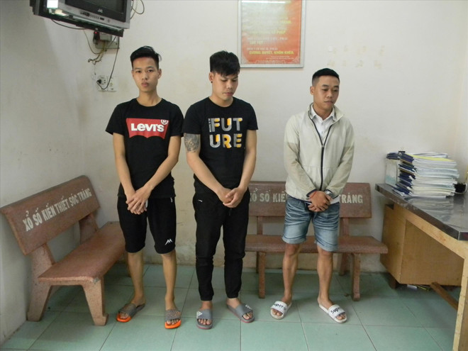 3 nghi can liên quan đến tín dụng đen do Công an TP Sóc Trăng triệt xóa