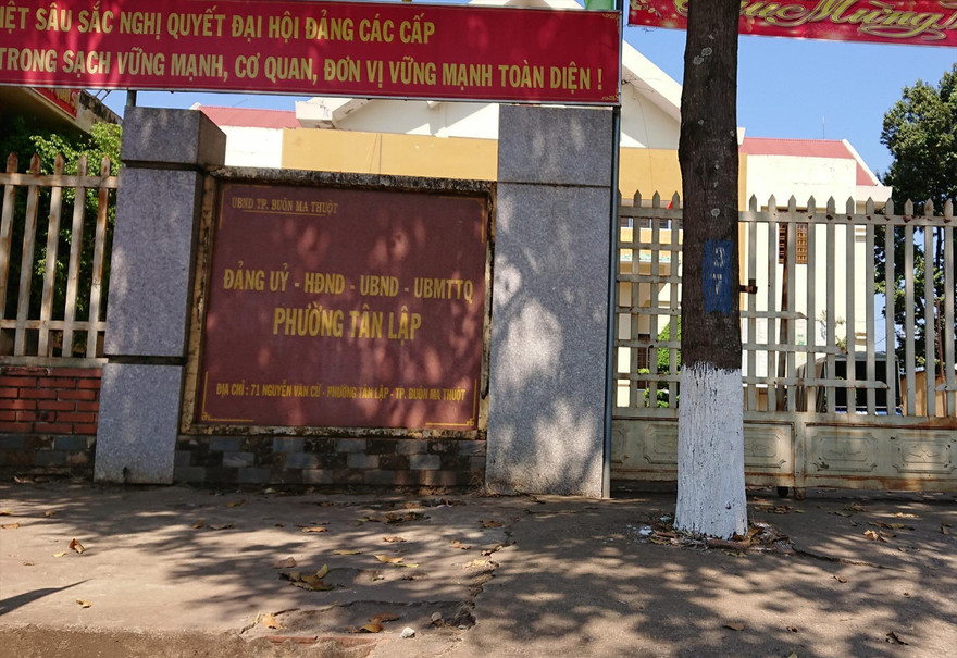 Trụ sở UBND phường Tân Lập 