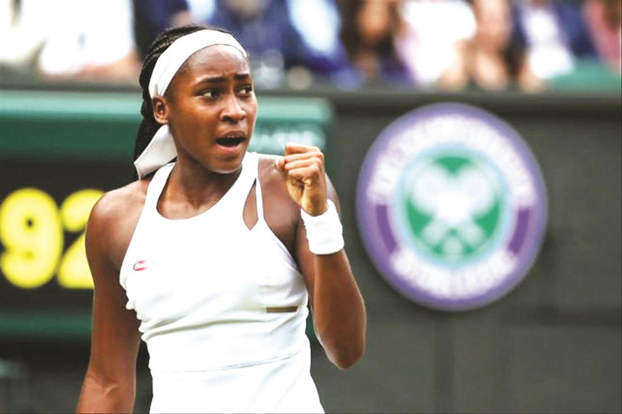 Cori Gauff làm nên lịch sử tại Wimbledon 2019