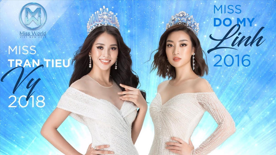 Đương kim Hoa hậu Việt Nam 2018 Trần Tiểu Vy và Hoa hậu Việt Nam 2016 Đỗ Mỹ Linh sẽ đồng hành với các thí sinh tại Miss World Việt Nam 2018.ảnh: PV 