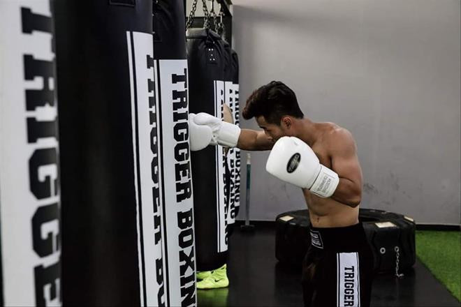 Trần Văn Thảo tích cực tập luyện chuẩn bị cho trận tranh đai WBF thế giới