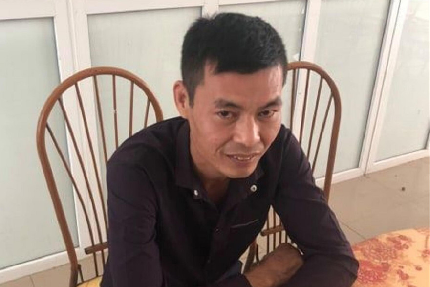 Lý Đình Vũ tại cơ quan công an 