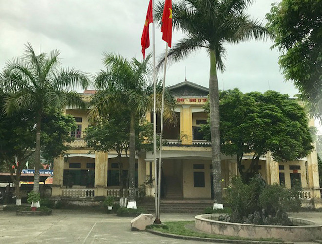 Trụ sở UBND xã Tiến Xuân (Thạch Thất) cũng nằm trong diện phải thu hồi để làm dự án! 