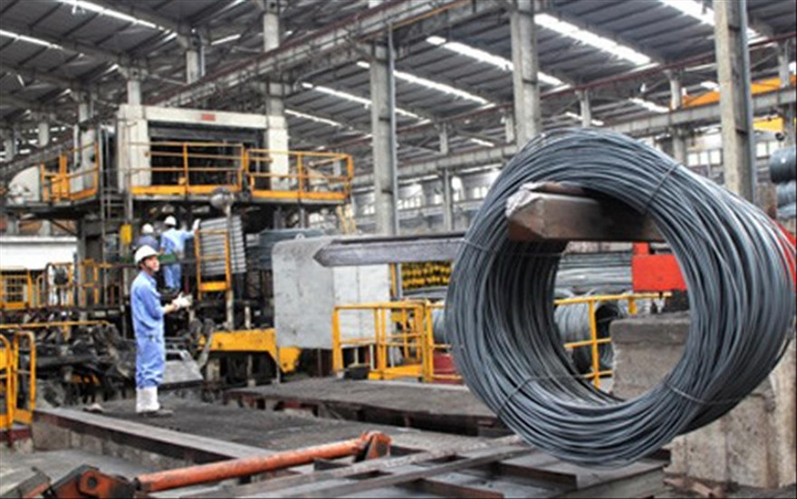 Sản phẩm thép Việt Nam xuất khẩu sang Mỹ gặp rào cản do quy định về nguồn gốc xuất xứ. Ảnh minh họa 