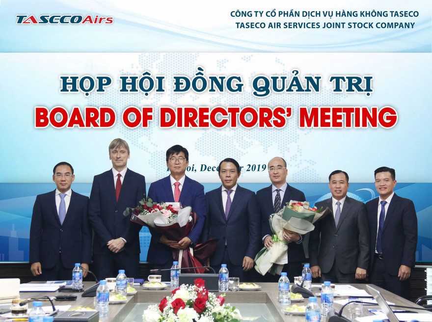Taseco Airs Nâng cao năng lực quản trị với các TV HĐQT đến từ các Quỹ danh tiếng của Hàn Quốc và Châu Âu