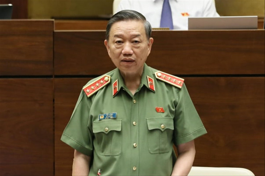 Bộ trưởng Công an Tô Lâm - Ảnh: Như Ý 