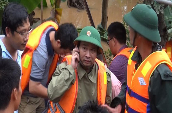 Tướng Man luôn là vị chỉ huy đi đầu trong mọi biến cố, thiên tai, khó khăn, gian khổ của người dân