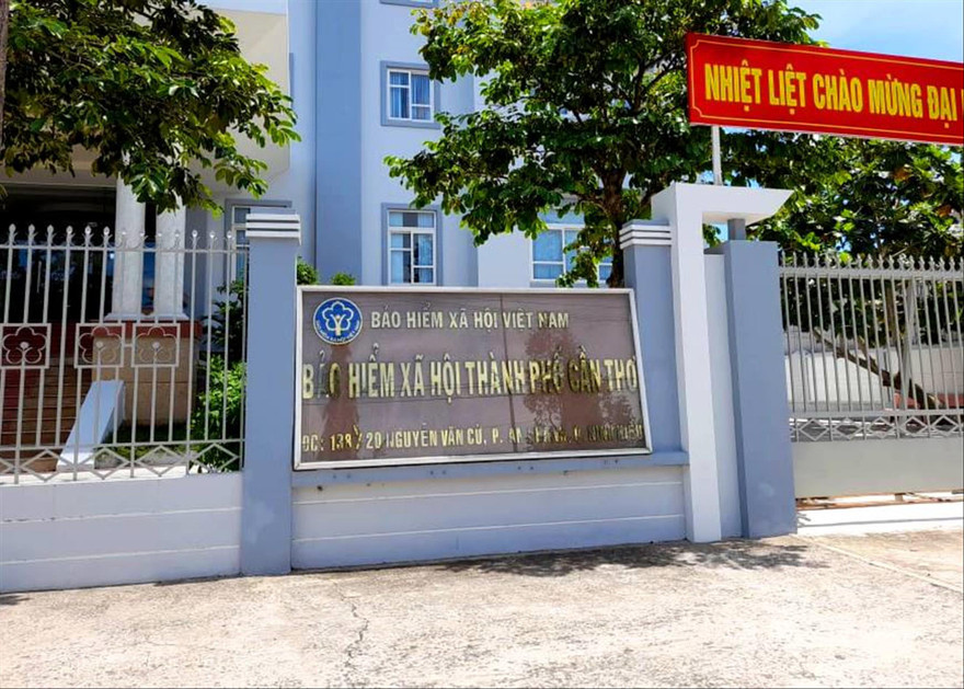 BHXH TP Cần Thơ, một trong những nơi để xảy ra sai sót theo kết luận thanh tra. Ảnh: CK