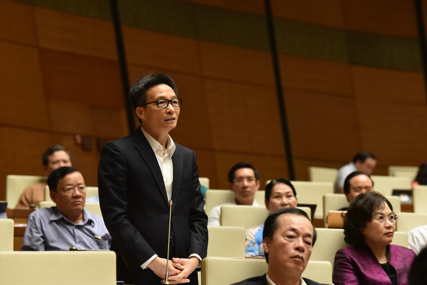 Phó Thủ tướng Vũ Đức Đam tại phiên chất vấnảnh: Như Ý 