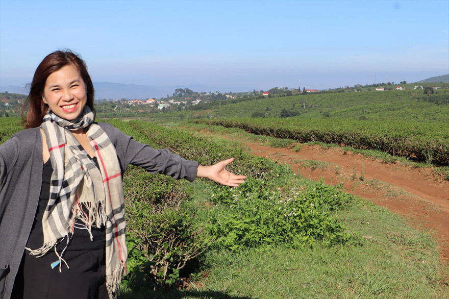 Chị Đặng Ngọc Tú mạnh mẽ hơn từ lúc trở thành single mum 