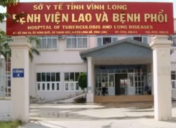 Bệnh nhân 1440 đang được cách ly, điều trị tại Bệnh viện Lao và bệnh phổi Vĩnh Long