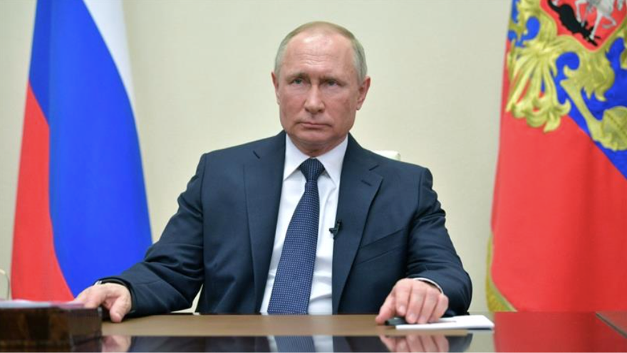 Tổng thống Nga Putin vừa cho phép kết thúc thời gian nghỉ làm việc vì COVID-19ảnh: Reuters 