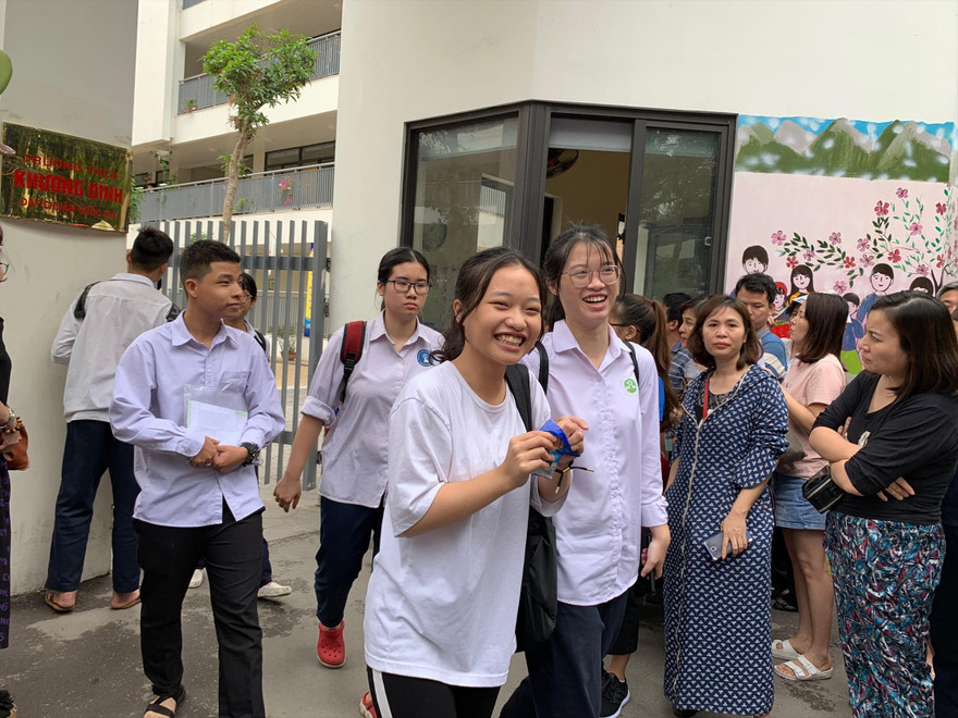 Kỳ thi năm nay được cho là không quá căng thẳng do được giảm tải 