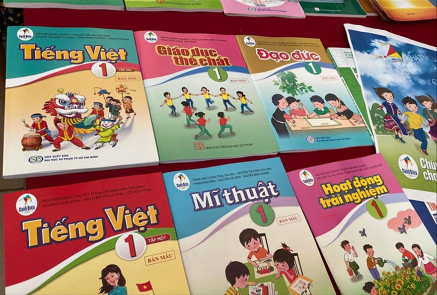 Danh mục sách lớp 1 Trường tiểu học Tây Sơn gửi phụ huynh 