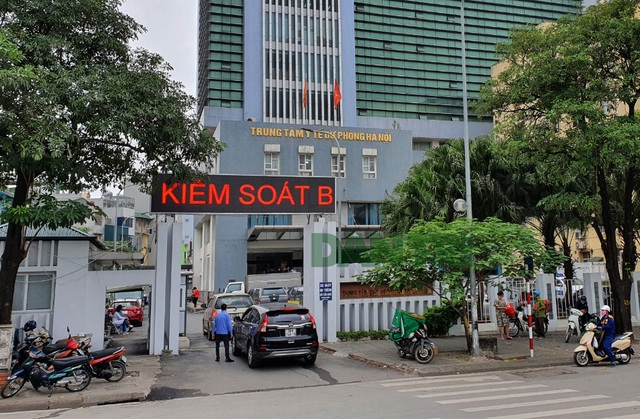 Trụ sở CDC Hà Nội. Ảnh: PV