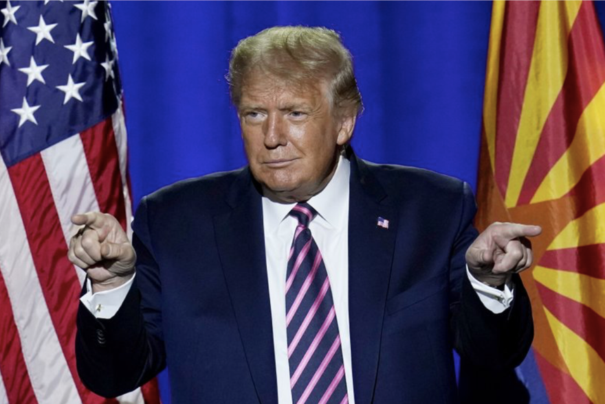 Tổng thống Mỹ Donald Trumpảnh: AP