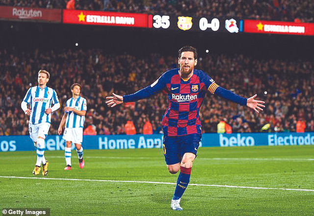 Messi tuyên bố ở lại Barcelona 