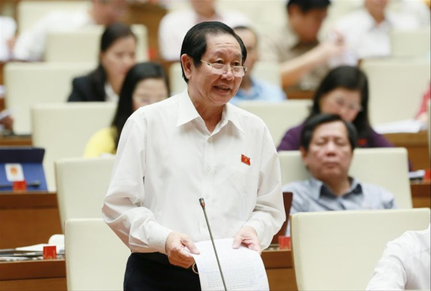 Bộ tưởng Bộ Nội vụ Lê Vĩnh Tân 