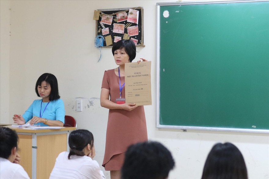 Để các trường yên tâm lấy kết quả thi tốt nghiệp THPT, kỳ thi cần phải có sự giám sát chặt chẽẢnh: Như Ý 