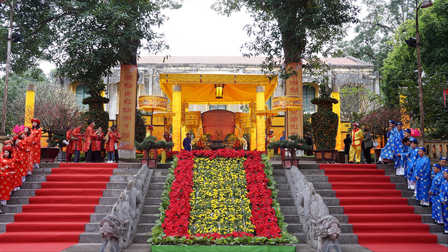 Cần thêm thời gian, nguồn lực để phục dựng không gian điện Kính Thiên Ảnh: MẠNH THẮNG 