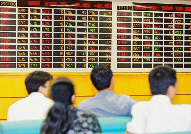 Thị trường chứng khoán 2018 chứng kiến nhiều biến động mạnh nhất trong 10 năm trở lại đây. ảnh: như ý